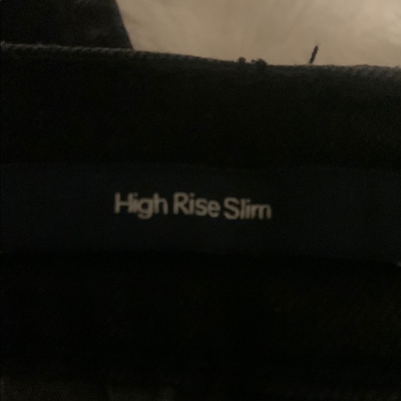 Calvin Klein Black high rise slim jeans 28p - Picture 4 of 5